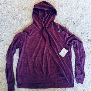 Lightweight purple hoodie
